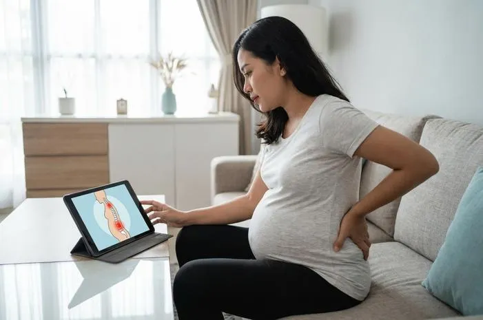 Animasi Sakit Punggung Saat Hamil? Usir Nyerinya Yuk!