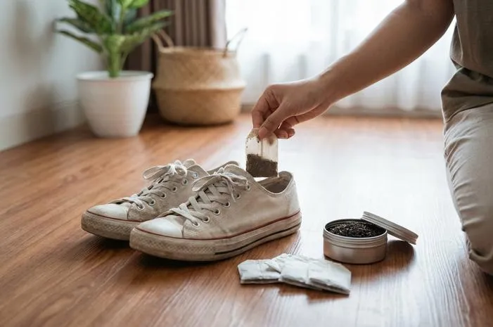Cara Menghilangkan Bau Sepatu dengan Teh: Cukup Kantong Teh!