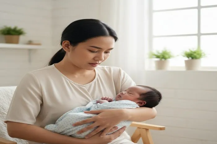 Bayi Biru Bukan Baby Blues, Moms Wajib Tahu Ini!