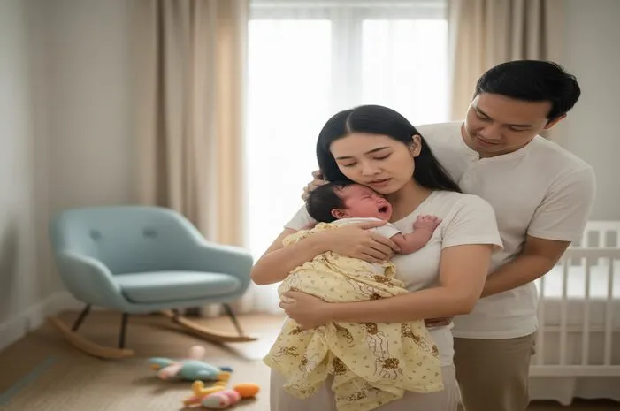Penyebab Bayi Menangis Terus: Ini Kodenya Moms!