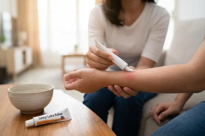 Salep Ampuh Redakan Luka Minyak Panas