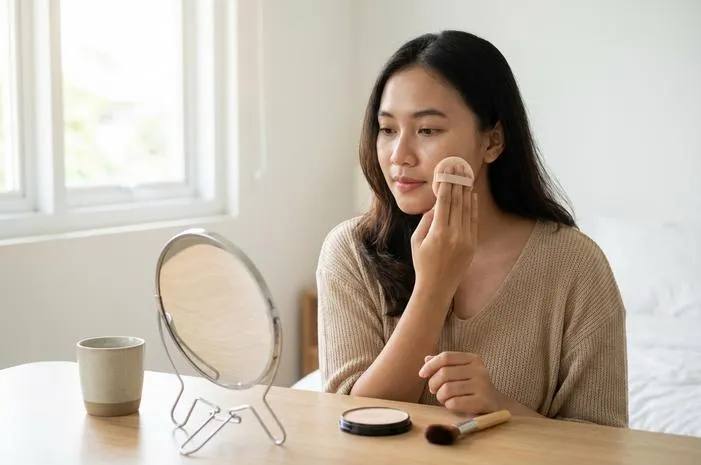 Bedak Padat untuk Kulit Kering dan Kusam: Lembap dan Cerah