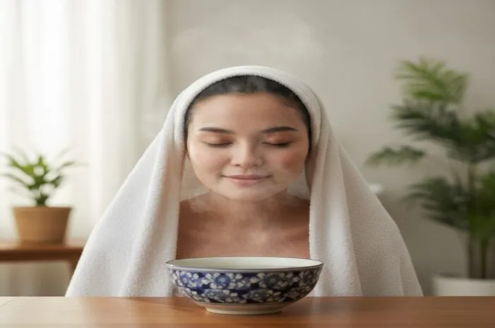Uap Air Panas untuk Wajah: Pori Bersih, Wajah Glowing