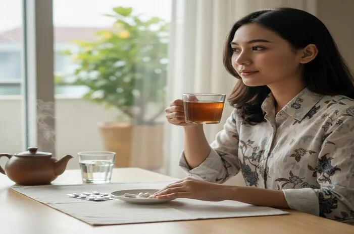 Habis Minum Obat Minum Teh? Ini Jeda Waktu Amanmu!