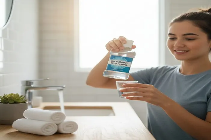 Obat Kumur Tanpa Alkohol: Mulut Kering Pun Bisa Segar