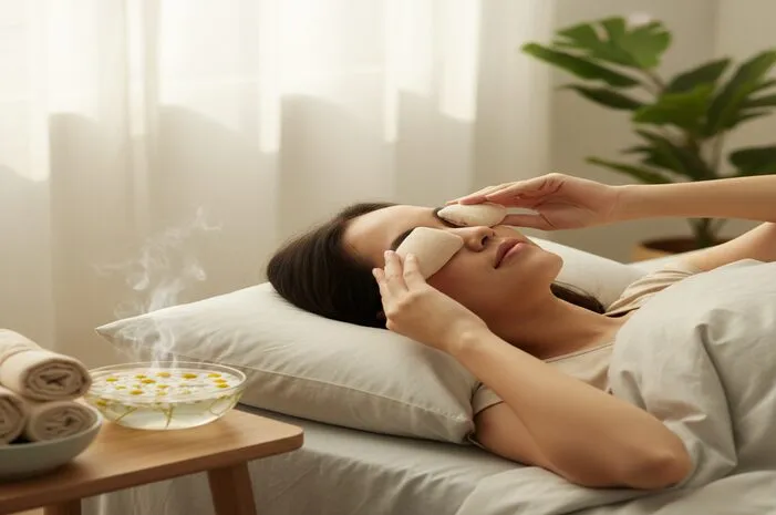 Kompres Mata Lelah: Mata Segar dalam Sekejap!