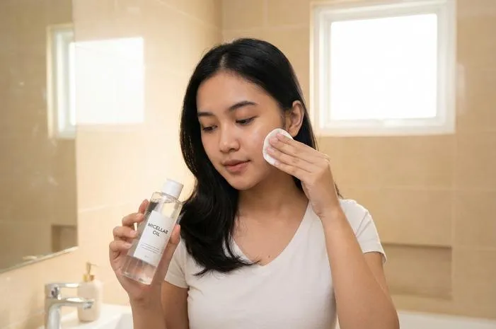 Micellar Oil: Double Cleansing Praktis, Kulit Lembap