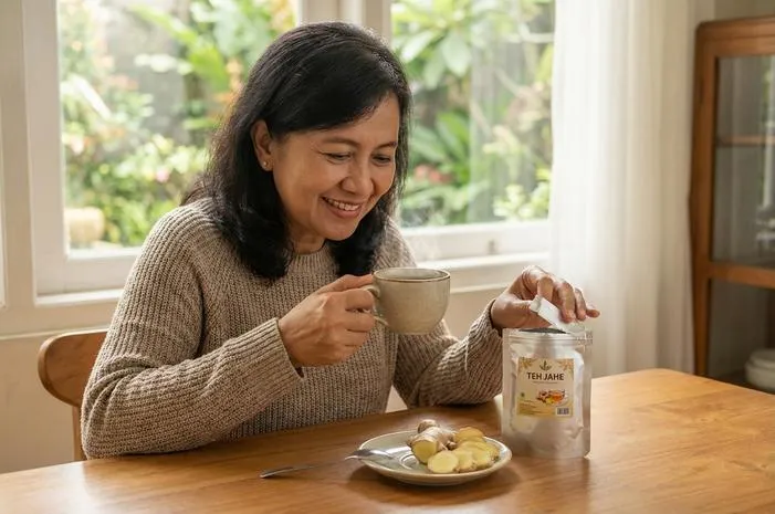 Teh Jahe Sachet: Praktis Hangat Jaga Imun Tubuh
