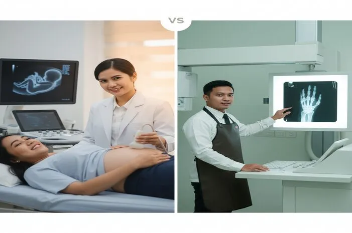 Perbedaan USG dan Rontgen: Kapan Pakai Yang Mana?