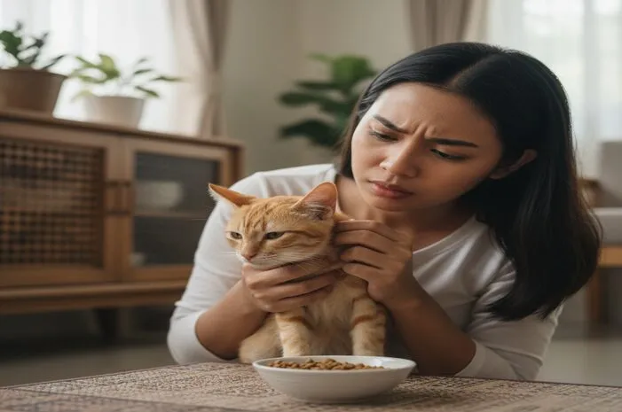 Telinga Kucing Keluar Cairan dan Tidak Mau Makan, Segera Cek