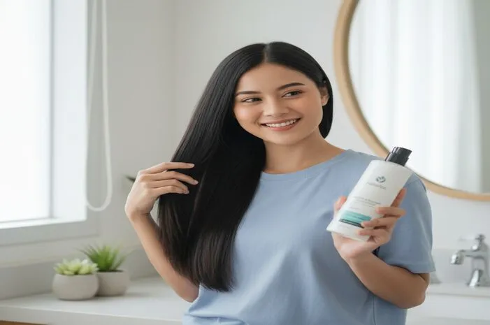 Kondisioner untuk Rambut Smoothing: Auto Halus Lurus