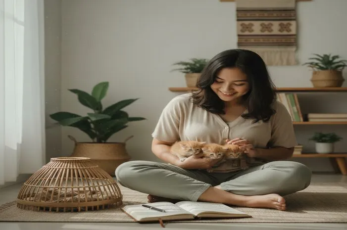 Ide Nama Anak Kucing Kembar 3 Lucu Anti Mainstream