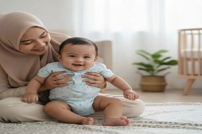 Apakah Bayi 3 Bulan Boleh Duduk? Begini Cara Aman Stimulasinya