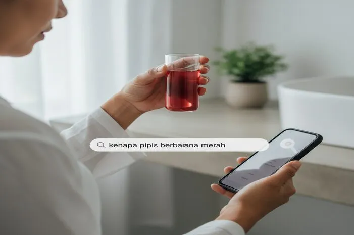 Kenapa Pipis Berwarna Merah, Tak Selalu Bahaya