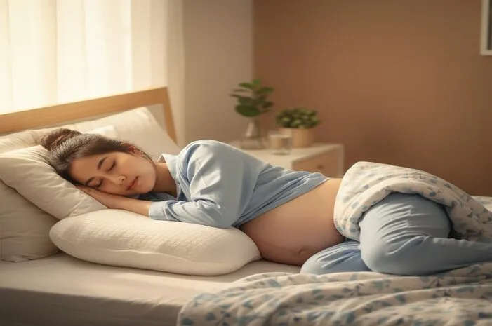 Posisi Tidur Hamil Trimester 1: Nyaman Kini, Sehat Nanti