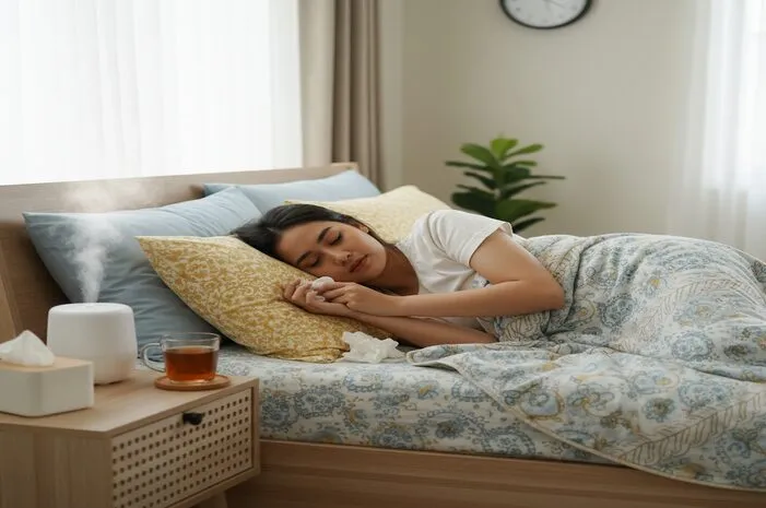 Posisi Tidur Saat Pilek: Hidung Plong, Nyaman!