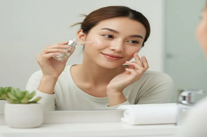 Gampang Cara Pakai Serum Wajah untuk Wajah Glowing