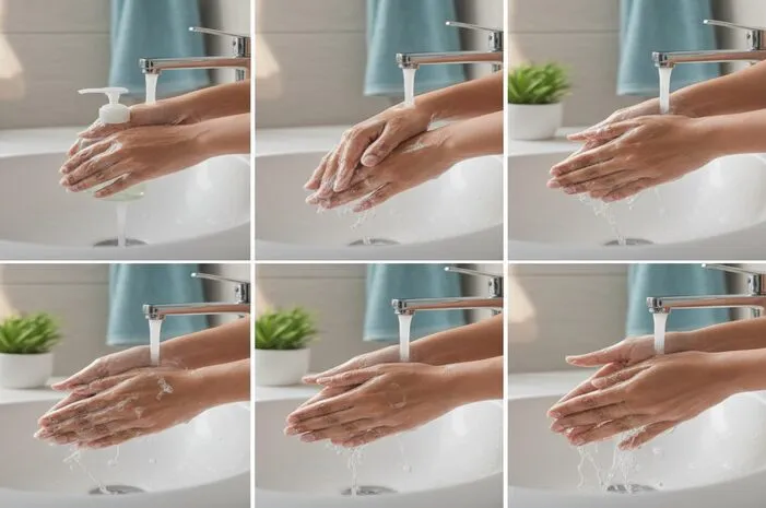 Gampang! Ini 5 Langkah Cuci Tangan Sehat Bebas Kuman