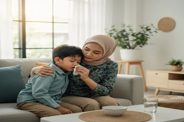 Anak Batuk dan Muntah: Kenali Penyebab dan Solusinya