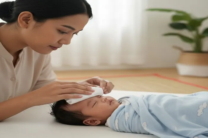 Bayi Keringat Dingin? Coba Cara Mengatasi Ini di Rumah