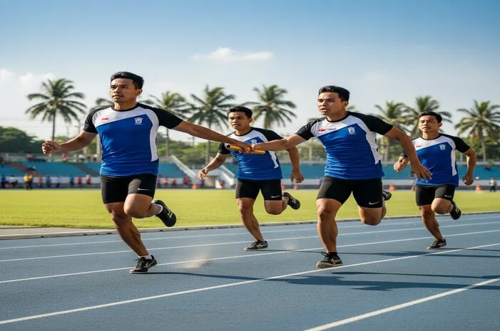 Serunya Manfaat Lari Estafet: Sehat, Cepat, Tim Pasti Solid!