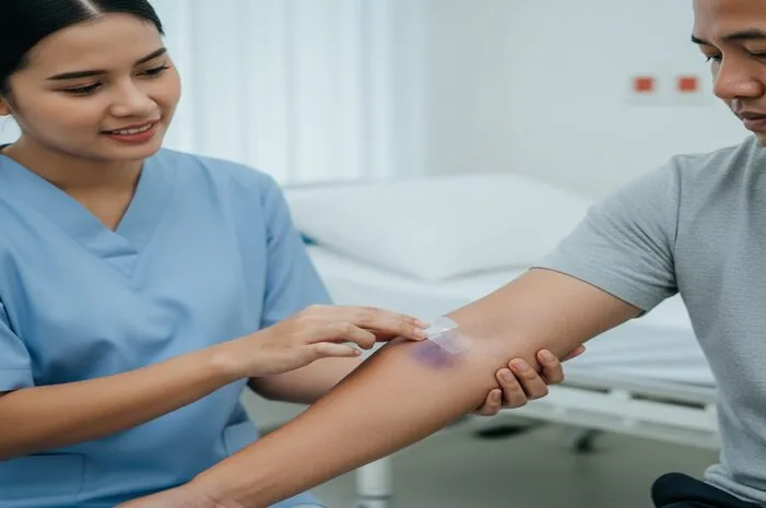 Penyebab Pembuluh Darah Pecah Saat Pemasangan Infus, Kenali