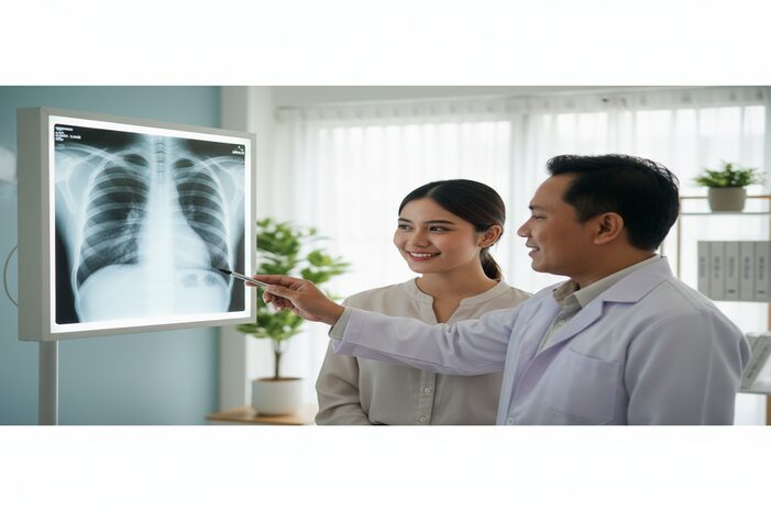 Gambar Rontgen Chest X Ray Normal: Ciri Paru Bersih Jantung Sehat