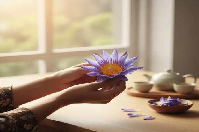 Blue Lotus Flower: Rahasia Ketenangan dari Mesir Kuno