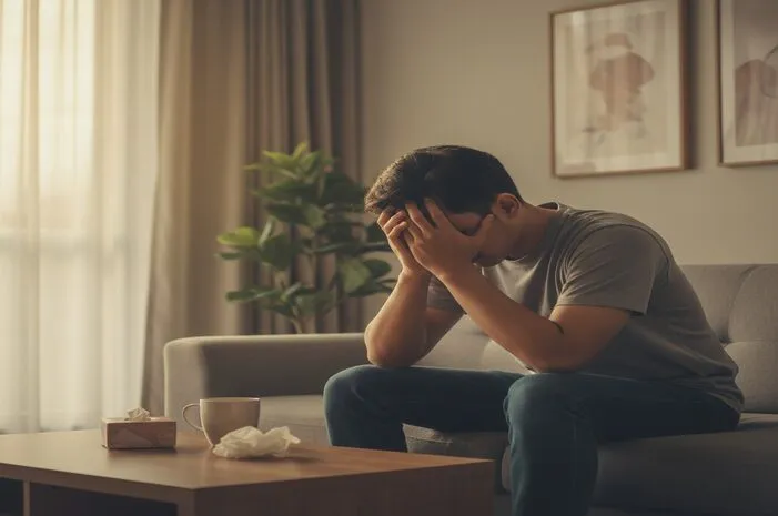 Depressed Man: Tak Selalu Sedih, Kenali Gejalanya