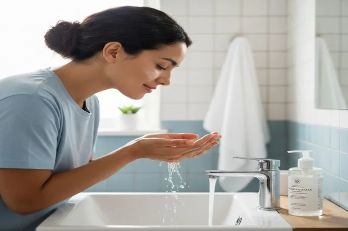 Cuci Muka Setelah Micellar Water, Wajibkah? Cek Di Sini