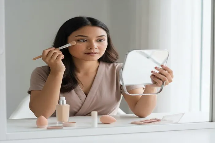 Concealer atau Foundation Dulu? Ini Dia Urutan Pasnya