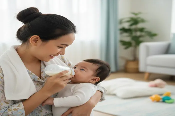 Kebutuhan Susu Bayi 4 Bulan: Berapa ML dan Berapa Kali?