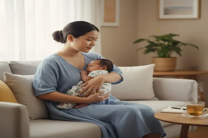 Habis Melahirkan Belum Haid? Normal Kok, Busui!