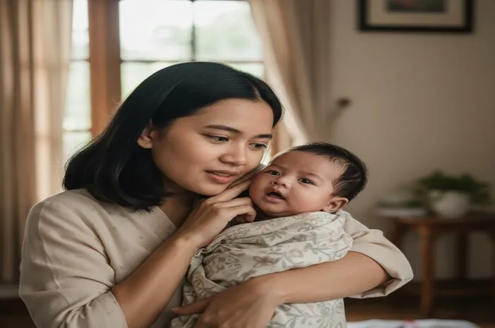 Nafas Bayi Grok Grok Tak Pilek, Normal Kok! Ini Faktanya