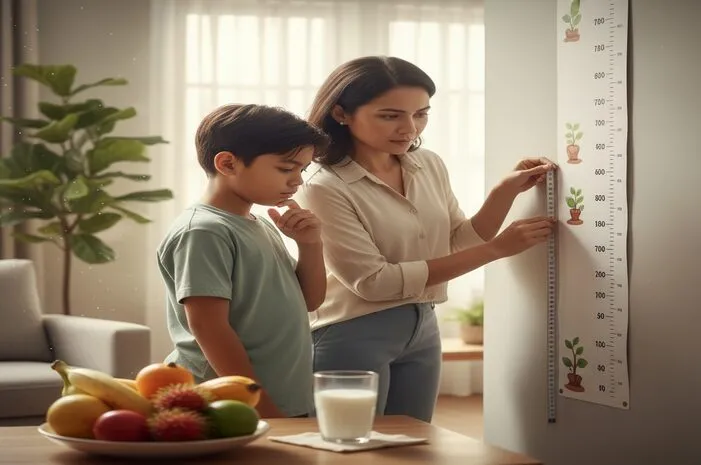 Yuk Pahami Penyebab Tinggi Badan Lambat Anak