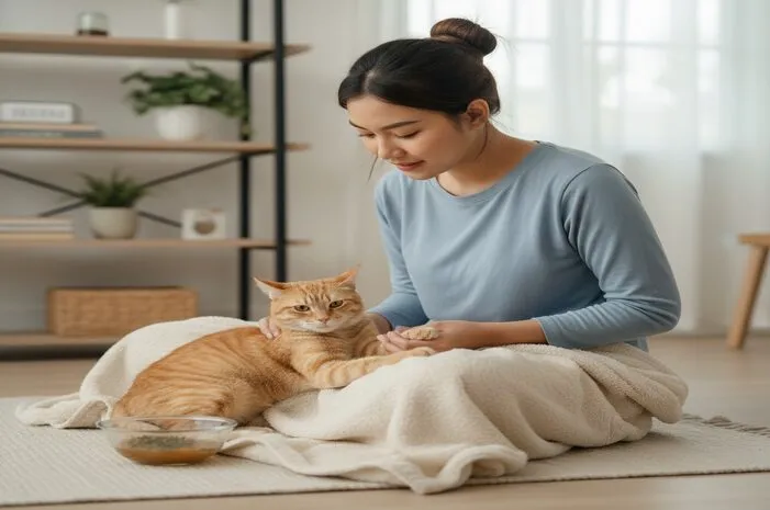 Yuk, Pahami Penyebab Kaki Kucing Bengkak!