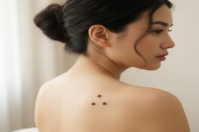 Ternyata Ini Tanda Tahi Lalat Segitiga Pembawa Rezeki