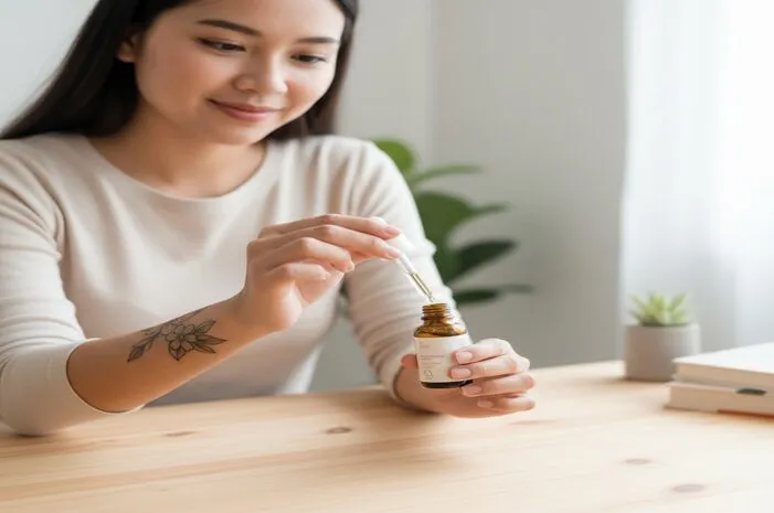 Minyak untuk Tato Baru: Bikin Cepat Pulih dan Cerah