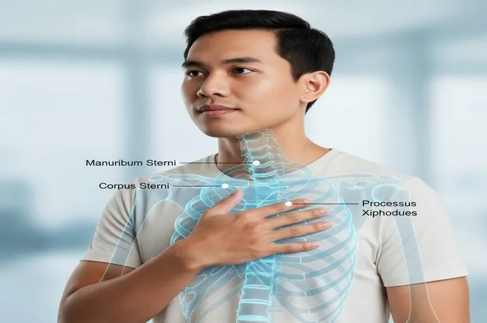 Seluk Beluk Anatomi Tulang Dada Manusia yang Wajib Tahu