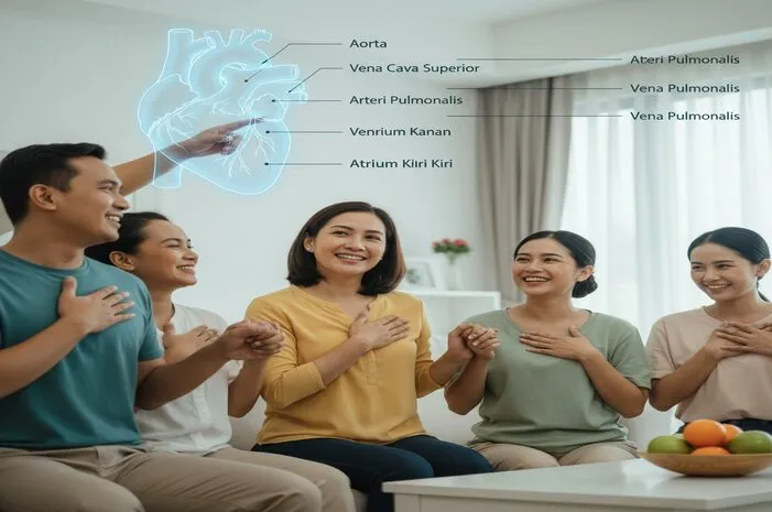 Jantung dan Nama Bagiannya: Kenali dari Serambi ke Bilik