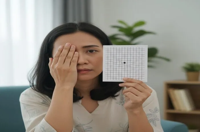 Amsler Grid Test: Cek Penglihatan Mandiri di Rumah, Mudah!