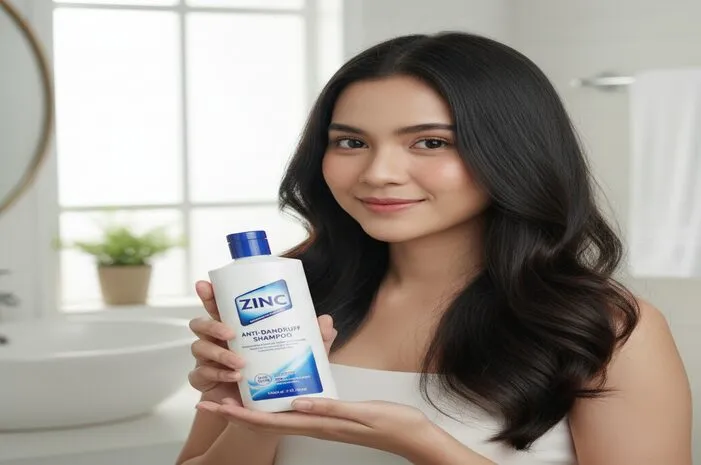 Bebas Ketombe dengan Zinc Anti Dandruff Shampoo Inovatif