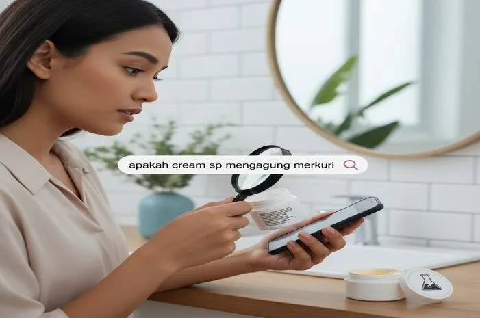 Apakah Cream SP Mengandung Merkuri? Cek Faktanya!