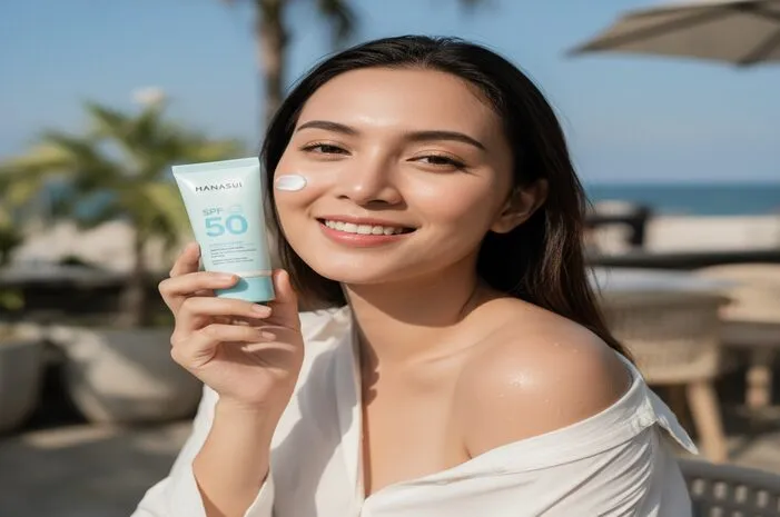 Hanasui SPF 50: Ringan, Gak Lengket, Tanpa White Cast