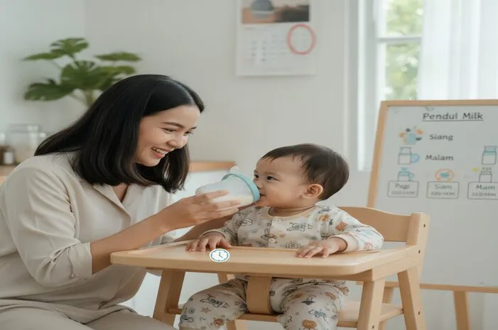 Jadwal Minum Susu Anak 1 Tahun: Pagi Malam Optimal