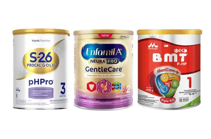 3 Rekomendasi Susu PHP (Protein Terhidrolisa Parsial) untuk Mengurangi Risiko Alergi pada Bayi