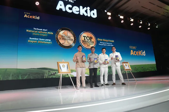 AceKid Resmi Hadir Di Indonesia: Pertama di Indonesia, Susu Formula Terbuat dari Susu Segar dengan Sumber yang Dapat Ditelusuri