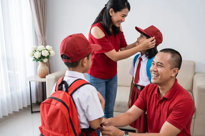 Ini Tips Menemani Anak di Hari Pertama Masuk Sekolah agar Tidak Rewel