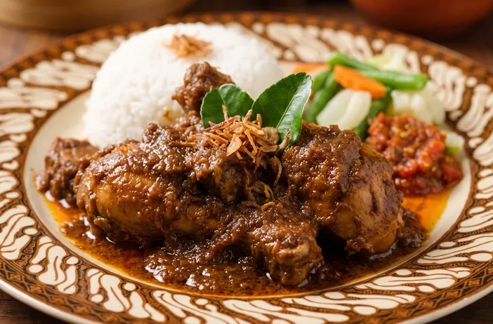 Resep Ayam Rendang Gurih Meresap untuk Menu Makan Siang