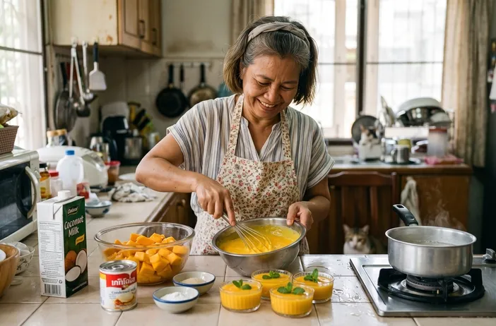 Resep Pudding Mangga Lembut yang Segar dan Praktis Dibuat